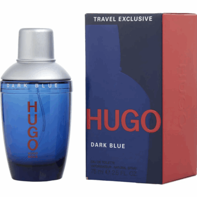 Hugo Dark Blue men Eau De Toilette Spray 2.5 oz